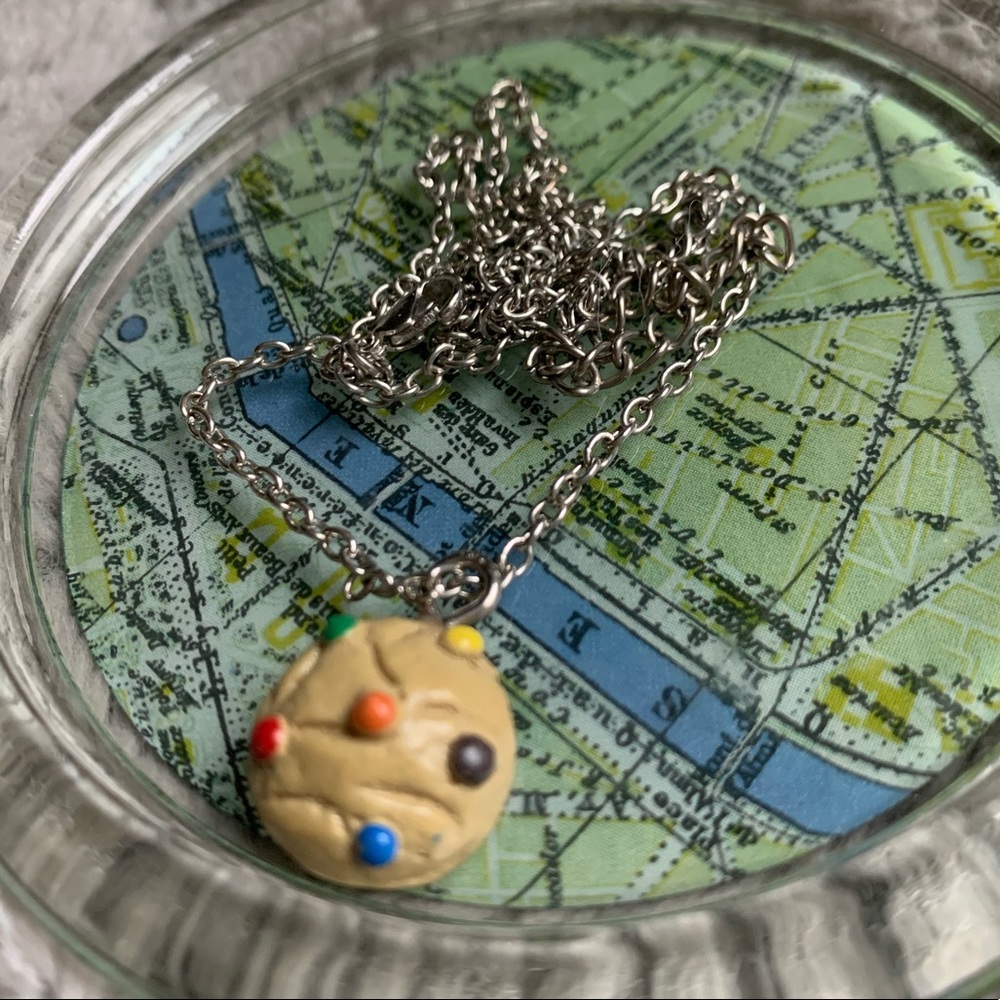 cute cookie necklace